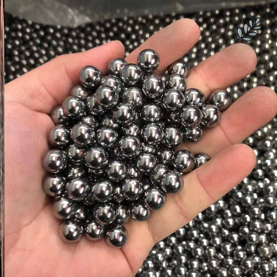 100 8 mm steel beads - H26